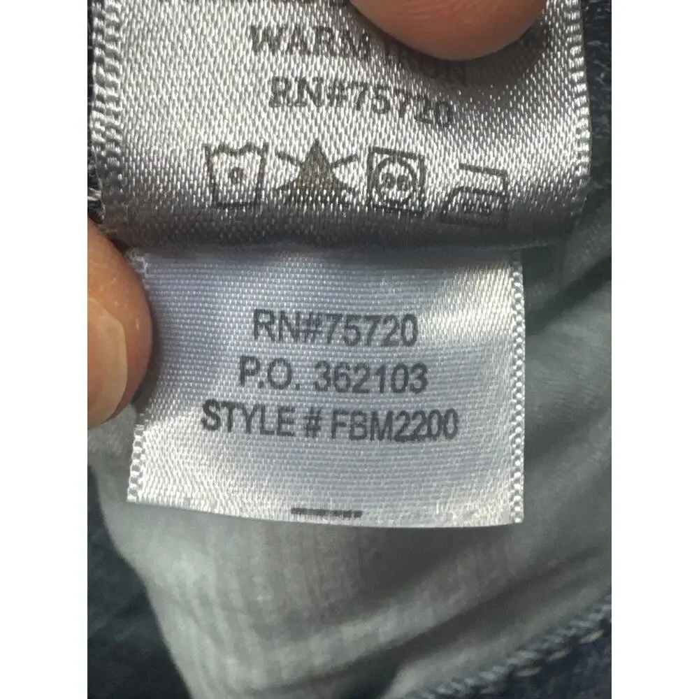BKE Denim Buckle Men's Derek Straight Leg Blue Jeans - Size 34R (34x30) *READ